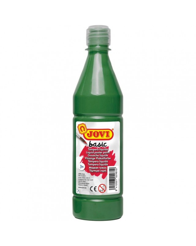 bouteille-de-gouache-liquide-basic-500ml-vert-jovi