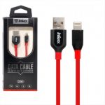 Câble Iphone INKAX CK-30 Noir & Rouge