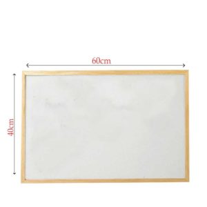 Tableau blanc 40*60cm cadre bois