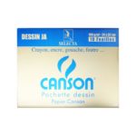Pochette papier dessin CANSON blanc