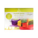 Pochette papier dessin CANSON couleurs pastel