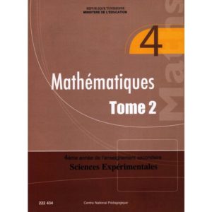 Cnp Livre de math bac science expérimentales tome 1 001