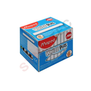 Craies blanches 100pcs MAPED