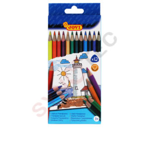 Crayons de 12 couleurs Jovi
