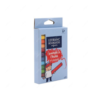 Crayons pastel à l'huile de 12 couleurs Lefranc & Bourgeois
