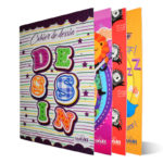 Cahier de dessin GM 16p uni YAMAMA