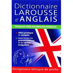 dictionnaire Larousse français-anglais français -anglais Livres-SYNOTEC