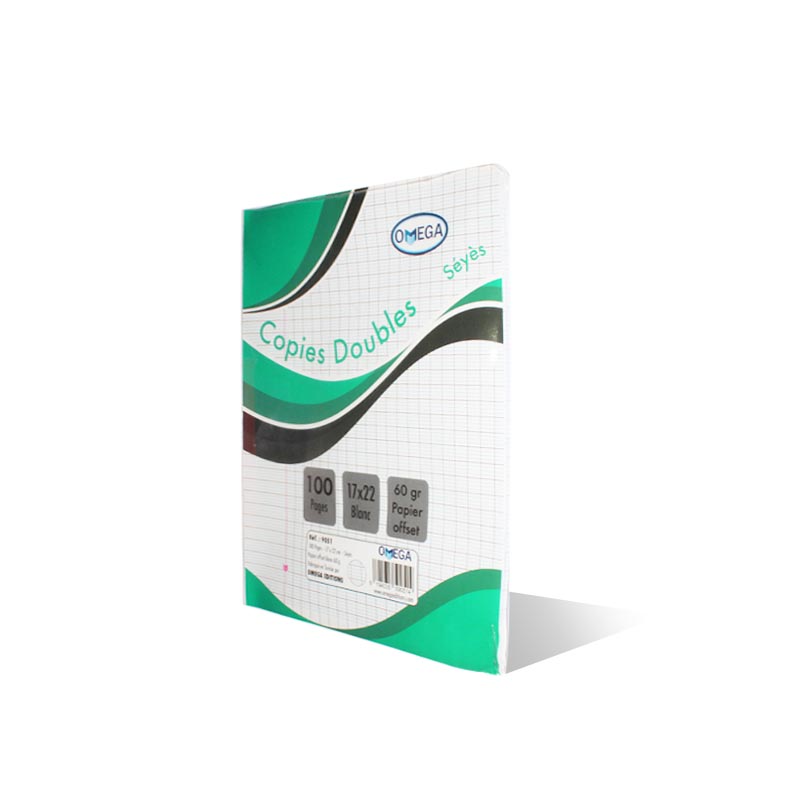 Doubles feuilles PM 100p OMEGA
