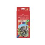 Crayons de 10 couleurs FABER CASTELL jumbo