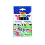 Crayons à la cire de 12 couleurs JOVI plastic