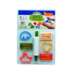 Pâte à modeler 3 barres JOVI plastilina + 4 accessoires