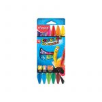 Crayons à la cire de 12 couleurs MAPED oil pastels
