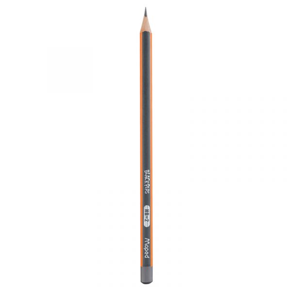 Crayon noir HB=2 MAPED classic