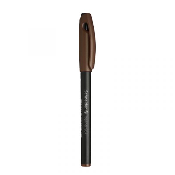 Stylo topliner marron SCHNEIDER