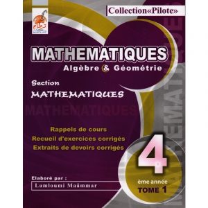 parascolaire collection pilote mathématiques 4 em math T1