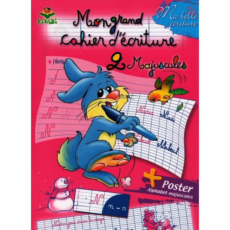 Mon Grand Cahier D'écriture Pdf Gratuit Mon grand cahier d 'écriture majuscules 2 SYNOTEC