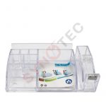 Organiseur de bureau plastique transparent ARK