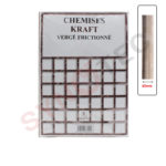 Paquet de 200 chemises kraft SELECTA