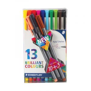 Pochette 13 stylos triplus STAEDTLER