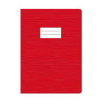 Protège cahier GM lino rouge