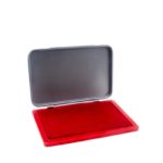 Boite à tampon 7x11cm OCEAN rouge