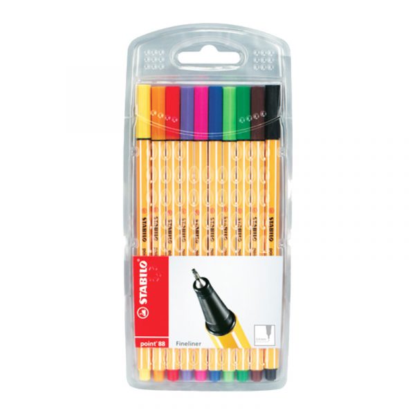 Pochette 10 stylos STABILO