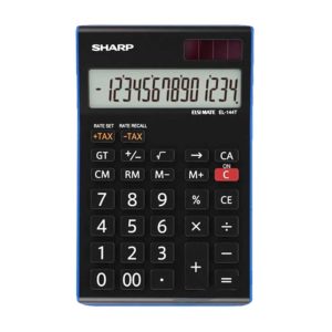 Calculatrice SHARP EL-144T-BL
