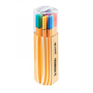 Pochette STABILO twin pack 20 stylos point fine