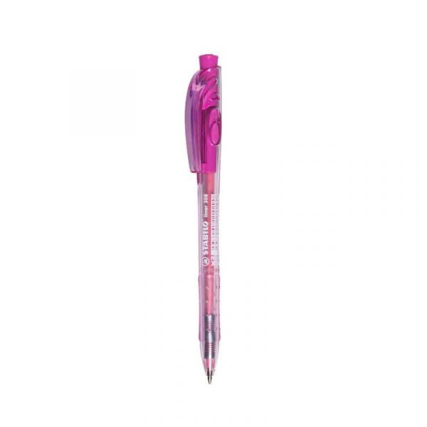 Stylo STABILO liner tic tac rose