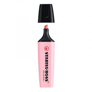 Marqueur fluo rose STABILO boss