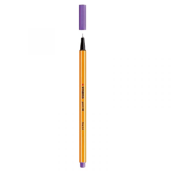Stylo point fine violet 88/55 STABILO