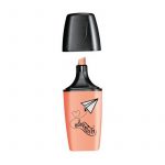 Marqueur fluo pêche pastel STABILO Boss mini