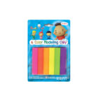 Pâte à modeler 6 couleurs SMILE KIDS