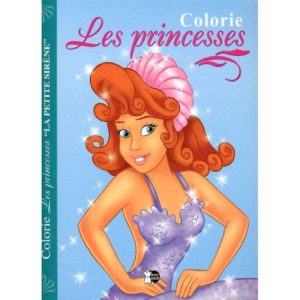 Princesses Coloriage La petite sirène