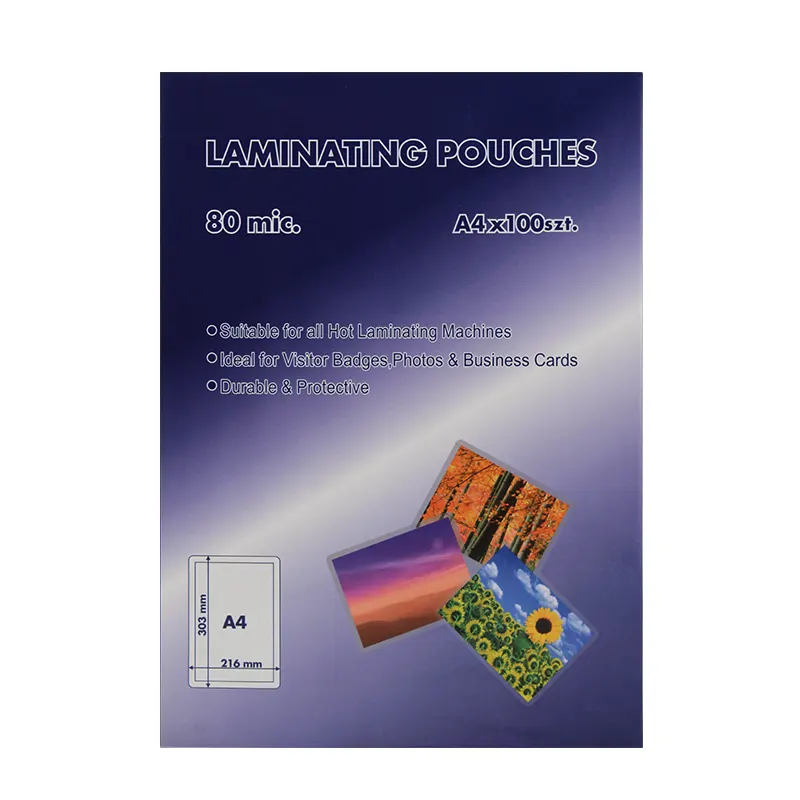 Pochettes Plastification 80 mic / A5 - SYNOTEC
