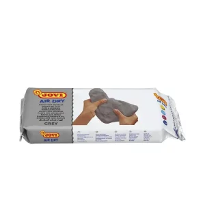 Pâte à modeler autotdurcissant de 500g gris JOVI
