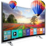 Téléviseur MAXWELL VEGA 40″ LED Curved Slim Gris