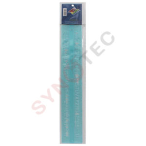 Normographe bleu 8mm en plastique POLYGOM