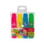 Pochette 4 marqueurs fluo WILSON