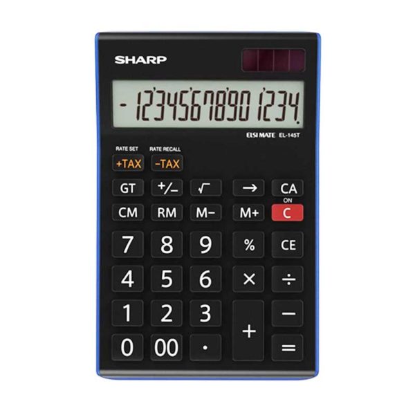 Calculatrice SHARP EL-145T-BL