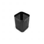 Pot à stylo cubique en plastique