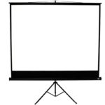 Ecran de Projection Sur Trépied 213 x 213 cm