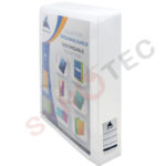 Boîte de classement personnalisable Dos 6cm OFFICEPLAST transparent