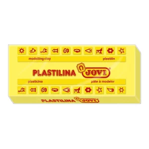 Pâte à modeler jaune de 150 gr JOVI plastilina