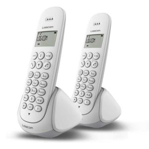 Téléphone-sans-fil-LOGICOM-AURA-250-Blanc