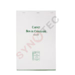 Carnet bon de commande (souche)
