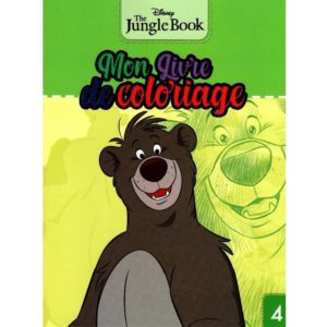 Mon livre de coloriage The Jungle book