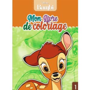 Mon livre de coloriage Bambi
