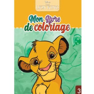 Mon livre de coloriage The Lion king