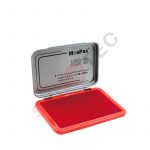 Boite à tampon 10.1×6.8cm MOSPAS rouge
